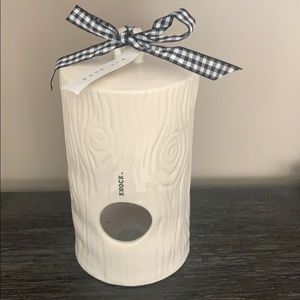 Rae Dunn Woodgrain Knick Birdhouse